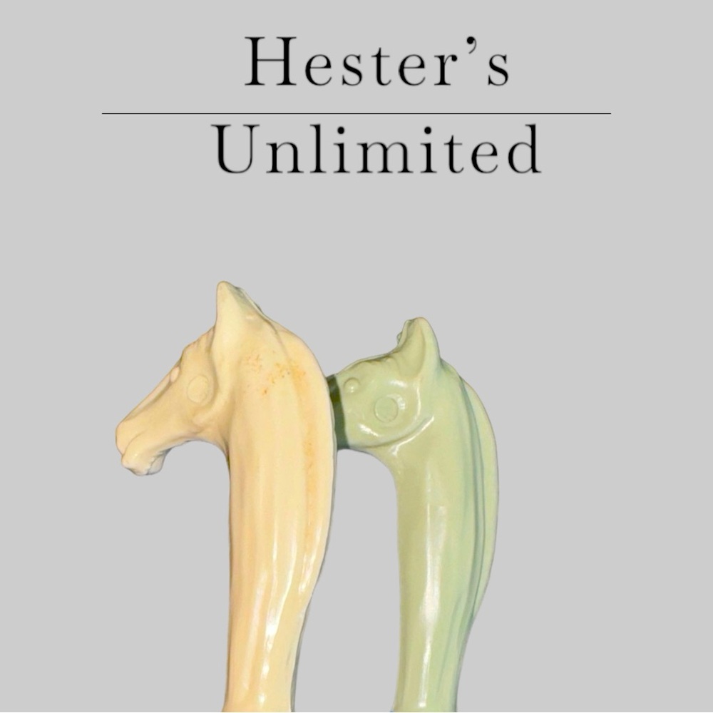 Horse Head Shoe Horn(s)  Vintage -Quantity Of Two.